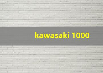 kawasaki 1000